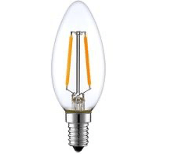 Bombillo vela E12/ E14 vintage 2700K/6000k Voltage: 85/ 110v